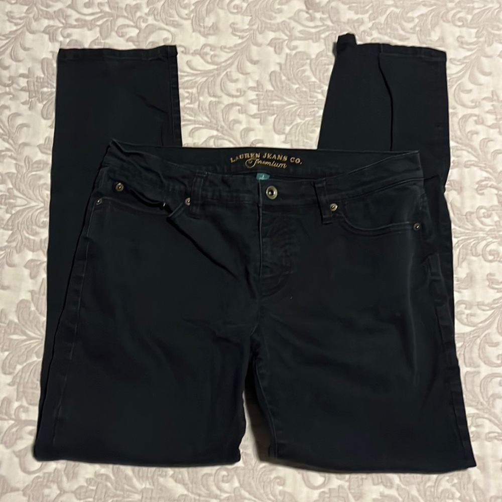 EUC Black Lauren Jeans Co Premium